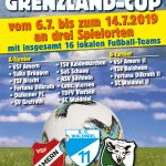 Das Plakat zum Volksbank-Grenzland-Cup 2019