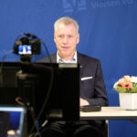 Jürgen Cleven während der digitalen Bilanzpressekonferenz zum Geschäftsjahr 2020