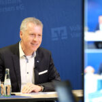 Jürgen Cleven während der digitalen Bilanzpressekonferenz zum Geschäftsjahr 2020